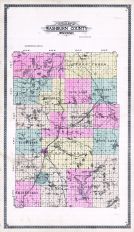 County Map, Washburn County 1915